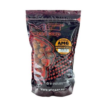 Boilies Mg Special Carp Semisolubil AMG ARoma Birdfood 20mm, 1kg