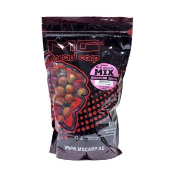 Boilies Mg Special Carp Semisolubil Mix Birdfood 20mm, 1kg