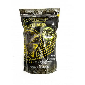 Boilies Semisolubil MG Carp, 24mm, 1kg (Aroma: Attract)