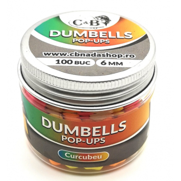 Dumbells Pop-ups Fumigena Curcubeu 6mm 100 Buc. Dumbells Pop-ups Fumigena Curcubeu 6mm 100 Buc.