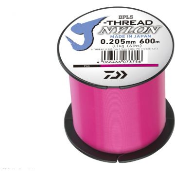 Fir Monofilament Daiwa J-Thread, Pink, 600m (Diametru fir: 0.24 mm) Fir Monofilament Daiwa J-Thread, Pink, 600m (Diametru fir: 0.24 mm)