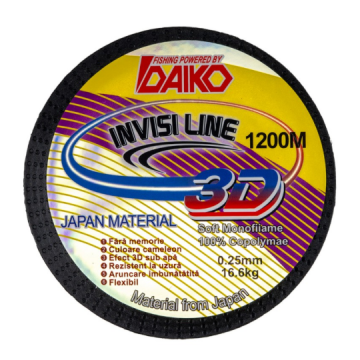 MONOFILAMENT DAIKO 3D - 1200M MONOFILAMENT DAIKO 3D - 1200M