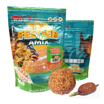 TOP FEEDER AMIX METHOD CEREAL ORANGE (CHOCO ORANGE) 1KG TOP FEEDER AMIX METHOD CEREAL ORANGE (CHOCO ORANGE) 1KG