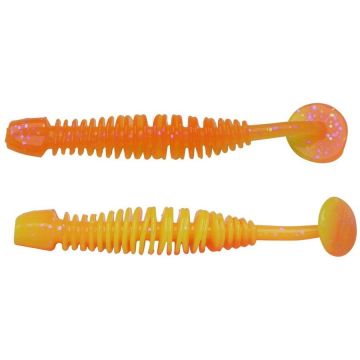 Grub Berkley PowerBait Power Leech, Black/Sunshine Yellow, 5 cm, 12 buc/plic Grub Berkley PowerBait Power Leech, Black/Sunshine Yellow, 5 cm, 12 buc/plic