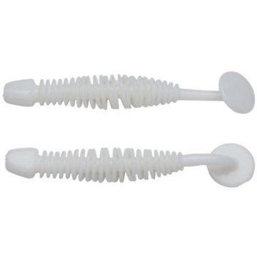 Grub Berkley PowerBait Power Leech, Milky White, 5 cm, 12 buc/plic Grub Berkley PowerBait Power Leech, Milky White, 5 cm, 12 buc/plic