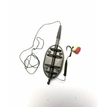 Montura Method Feeder 50g, Carlig + Pop up Montura Method Feeder 50g, Carlig + Pop up