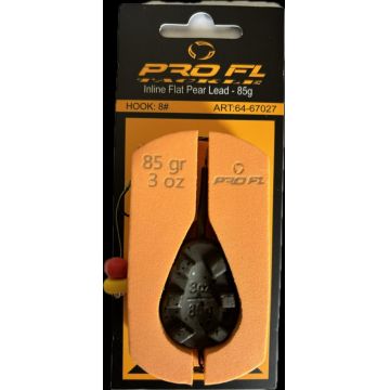 Montura Pro Fl Leadcore Inline Flat Pear Lead 85g Montura Pro Fl Leadcore Inline Flat Pear Lead 85g