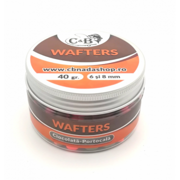 Wafters Ciocolata -Portocala 6 8mm 40 Gr. Wafters Ciocolata -Portocala 6 8mm 40 Gr.