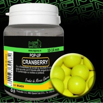 Pop-Up Cranberry 10-14mm Pop-Up Cranberry 10-14mm