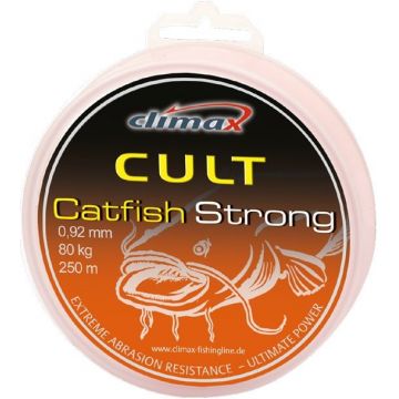 Fir textil Climax Cult Catfish Strong, alb, 250m (Diametru fir: 0.75 mm)