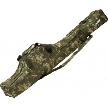 Husa camuflaj Jaxon X-Team, 2 compartimente (Lungime husa: 155 cm)