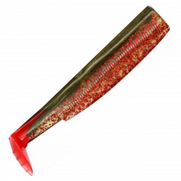 Shad Fiiish Black Minnow 160, Red-Kaki, 16cm, 3buc