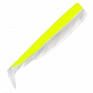 Shad Fiiish Black Minnow 160, yellow white fluo, 16cm, 3buc