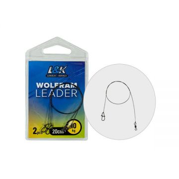 Strune Wolfram L&K, rezistenta 2.5kg, 2 buc/plic (Lungime struna: 15 cm)