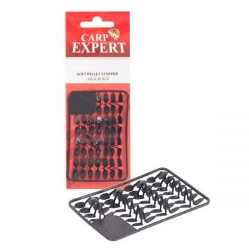 Opritor pelete Carp Expert L, negru, 25buc