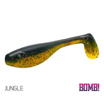 Shad Delphin BOMB Fatty, Jungle, 10cm, 5 buc