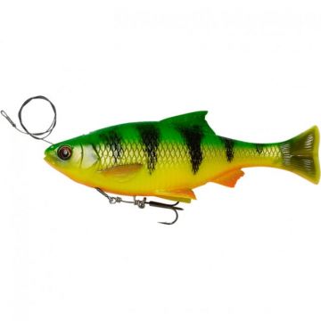 Shad Savage Gear 4D Line Thru Pulsetail Roach Firetiger 18cm, 90g