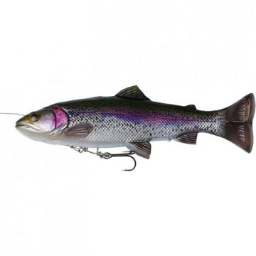 Shad Savage Gear 4D Line Thru Pulsetail Trout, 16cm, 51g Rainbow