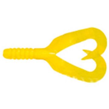 Twister Mann's Twintail, Yellow, 4cm, 8buc