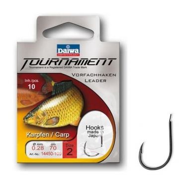 Carlige legate Daiwa Tournament, 10 buc (Marime Carlige: Nr. 1)