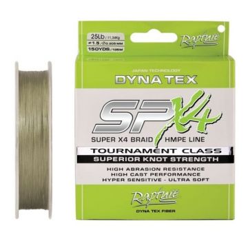 Fir Dyna-Tex SPX4 Moss Green 135m Rapture (Diametru fir: 0.18 mm)