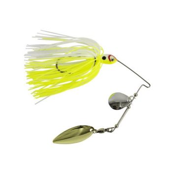 Spinnerbait Wizard, alb-galben, 10g