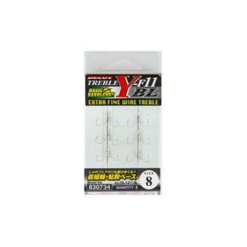 Ancora Decoy Y-F11 Bl Extra Fine Wire Barbless (Marime Ancora: Nr. 10)