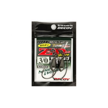 Carlige Offset Decoy Worm 317 Zero-Dan Heavy Lestat (Marime Carlige: Nr. 3/0)