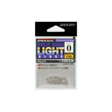 Inele Despicate Decoy R-4 Light Class Silver , 20buc (Marime: 1)